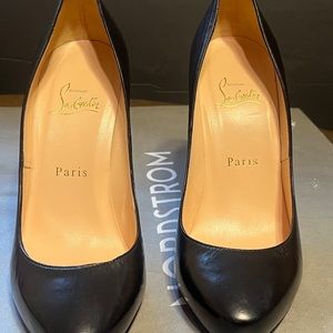 Authentic Christian Louboutin high heels for sale size 38 used- worn a few times